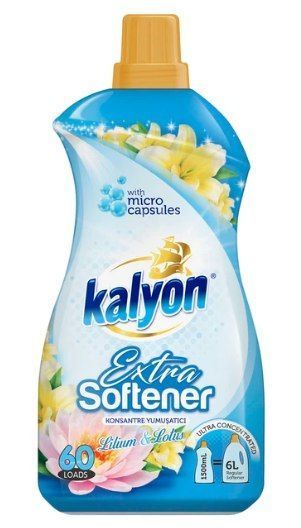 Пом'якшувач для прання Kalyon Extra Lilium & Lotus на 60 прань 1500 мл 002723 фото