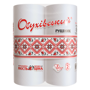 Рушники Обухівські 2 шт по 38 шт 000801 фото