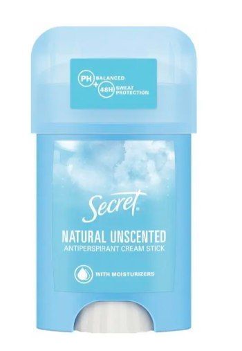 Дезодорант-стік Secret Natural Unscented, 40 мл 002328 фото