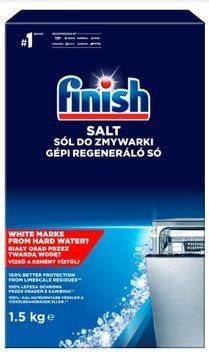 Сіль для посудомийних машин FINISH 1.5 кг 002808 фото