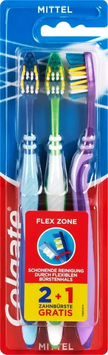 Зубна щітка Colgate Flex zone 2+1 000558 фото
