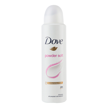 Дезидорант Dove powder soft 150мл 000662 фото
