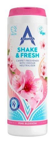 Освіжувач килимів Astonish Shake & Fresh Pink Blossom, 350 г 002817 фото