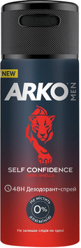 Дезодорант спрей arko червоний 000566 фото