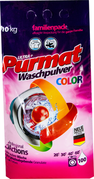 Пральний порошок Purmat колор 10 кг 000873 фото