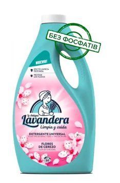 Гель для прання Lavandera Flores de Cerezo з ароматом квітучої вишні, 2.5 л (50 прань) 002438 фото