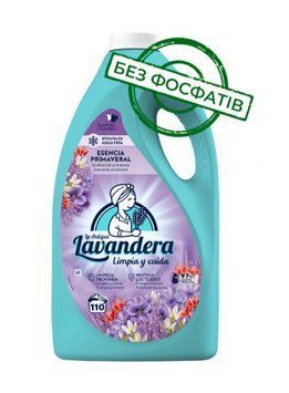 Гель для прання Lavandera Esencia Primaveral зі свіжим весняним ароматом, 4,9 л (110 прань) 06082031 фото
