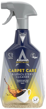 Спеціальний засіб для виведення плям Astonish для килимів і текстильних поверхонь, 750 мл 000082 фото