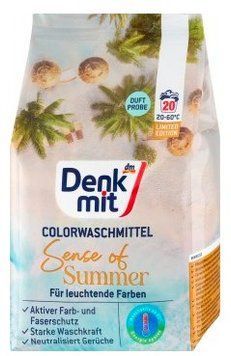Пральний порошок Denkmit для кольорового Colorwaschmittel Sense of Summer 1.3 кг 20 циклів прання 002370 фото