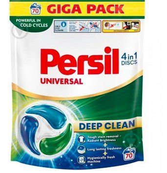 Капсули для машинного прання Persil 4in1 Discs 1,16 кг 70 шт. 002713 фото